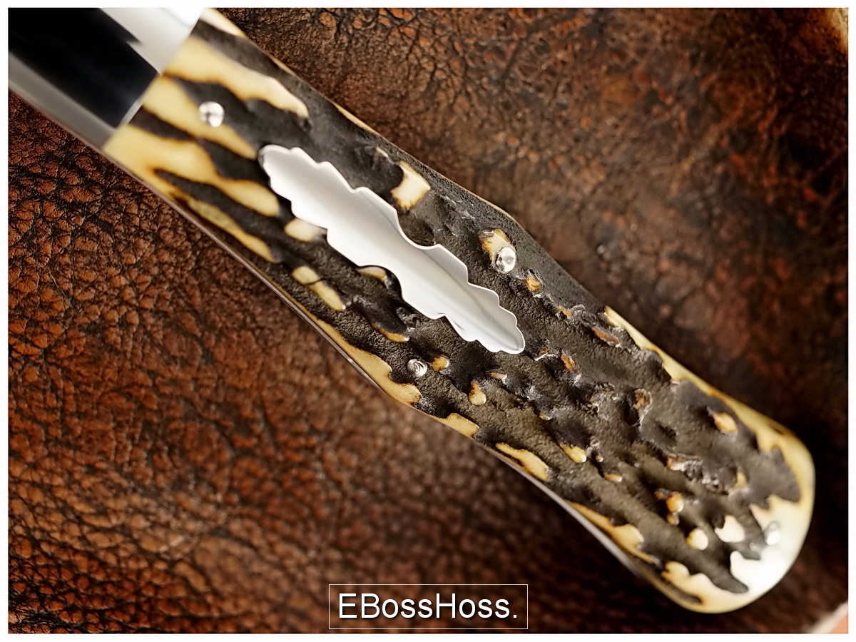 Tony Bose 5 3/8-inch Stag Beavertail - #3